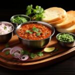 Pav Bhaji with panjabi Tadka